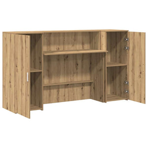Γραφείο υποδοχής 180x50x103,5 εκ. Επεξεργασμένο Ξύλο - Pakobazaar
