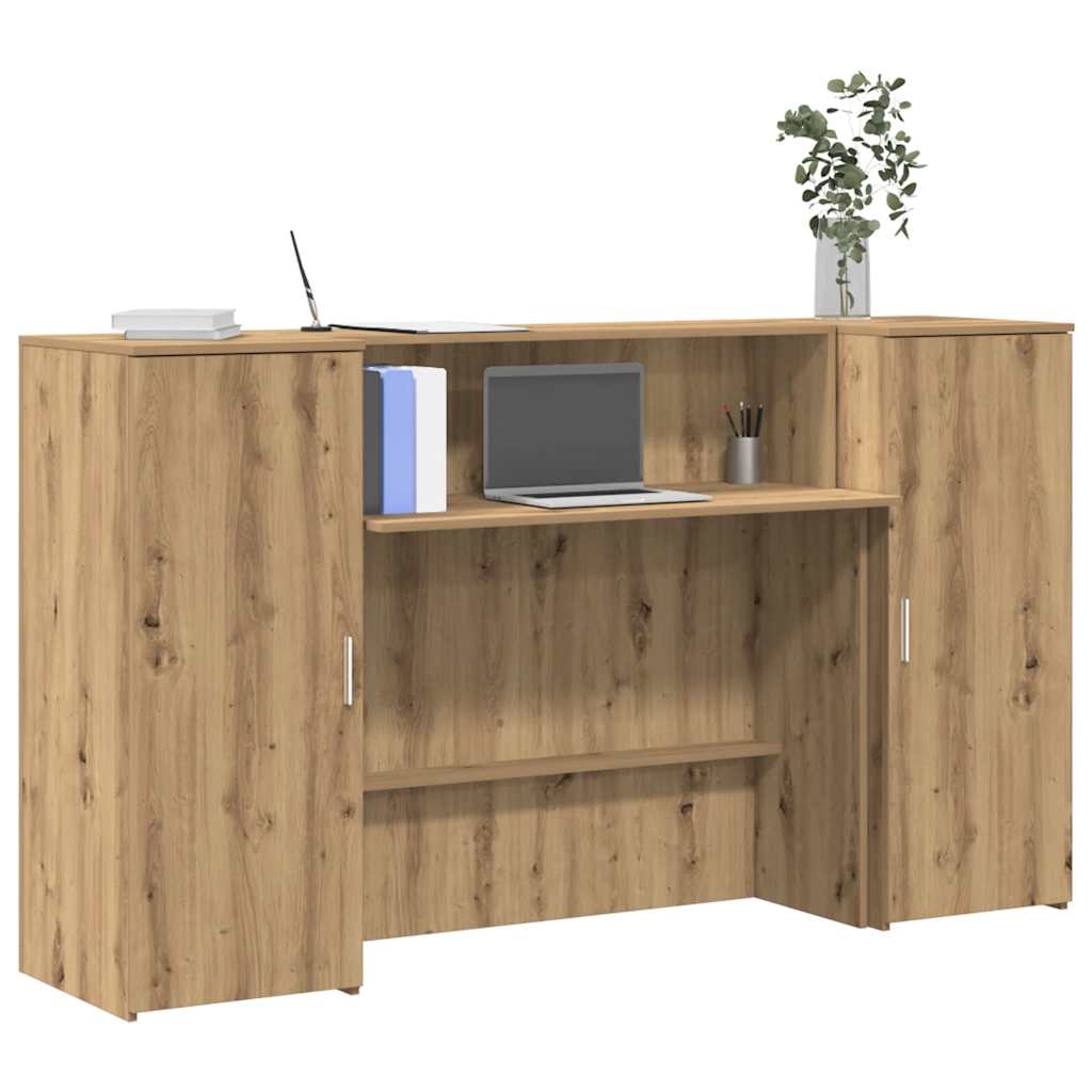 Γραφείο υποδοχής 180x50x103,5 εκ. Επεξεργασμένο Ξύλο - Pakobazaar
