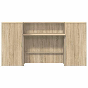 Γραφείο υποδοχής Sonoma Δρυς 200x50x103,5εκ. Επεξεργασμένο Ξύλο