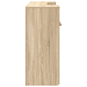 Γραφείο υποδοχής Sonoma Δρυς 200x50x103,5εκ. Επεξεργασμένο Ξύλο