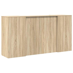 Γραφείο υποδοχής Sonoma Δρυς 200x50x103,5εκ. Επεξεργασμένο Ξύλο