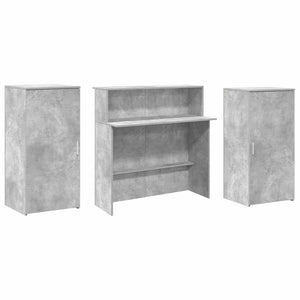 Γραφείο υποδοχής 200x50x103,5 εκ. Επεξεργασμένο Ξύλο