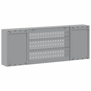 Ντουλάπα εργαλείων με ράφι Κόκκινο και Γκρι 150 x 20 x 55 εκ. - Pakobazaar