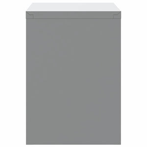 Ντουλάπα εργαλείων Κόκκινο και Γκρι 50 x 25 x 35 εκ.
