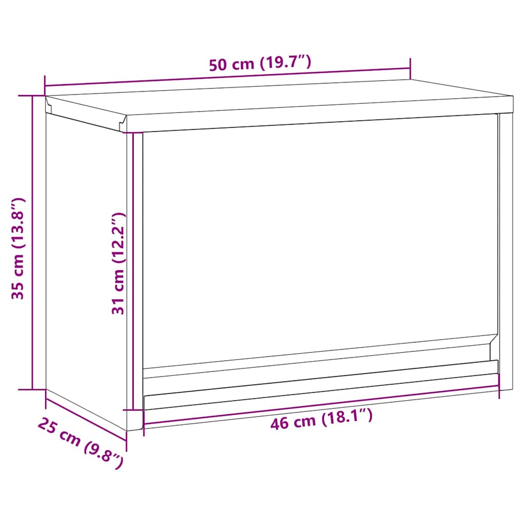 Ντουλάπα εργαλείων Κόκκινο και Γκρι 50 x 25 x 35 εκ.