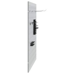 Πάνελ Τοίχου Εργαλείων 2 pcs Γκρι 100 x 1 x 80 εκ - Pakobazaar