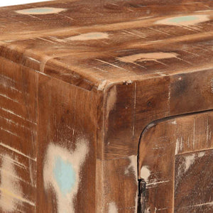 Κομοδίνο 40x32x46 cm Στερεό ξύλο αναγεννημένο