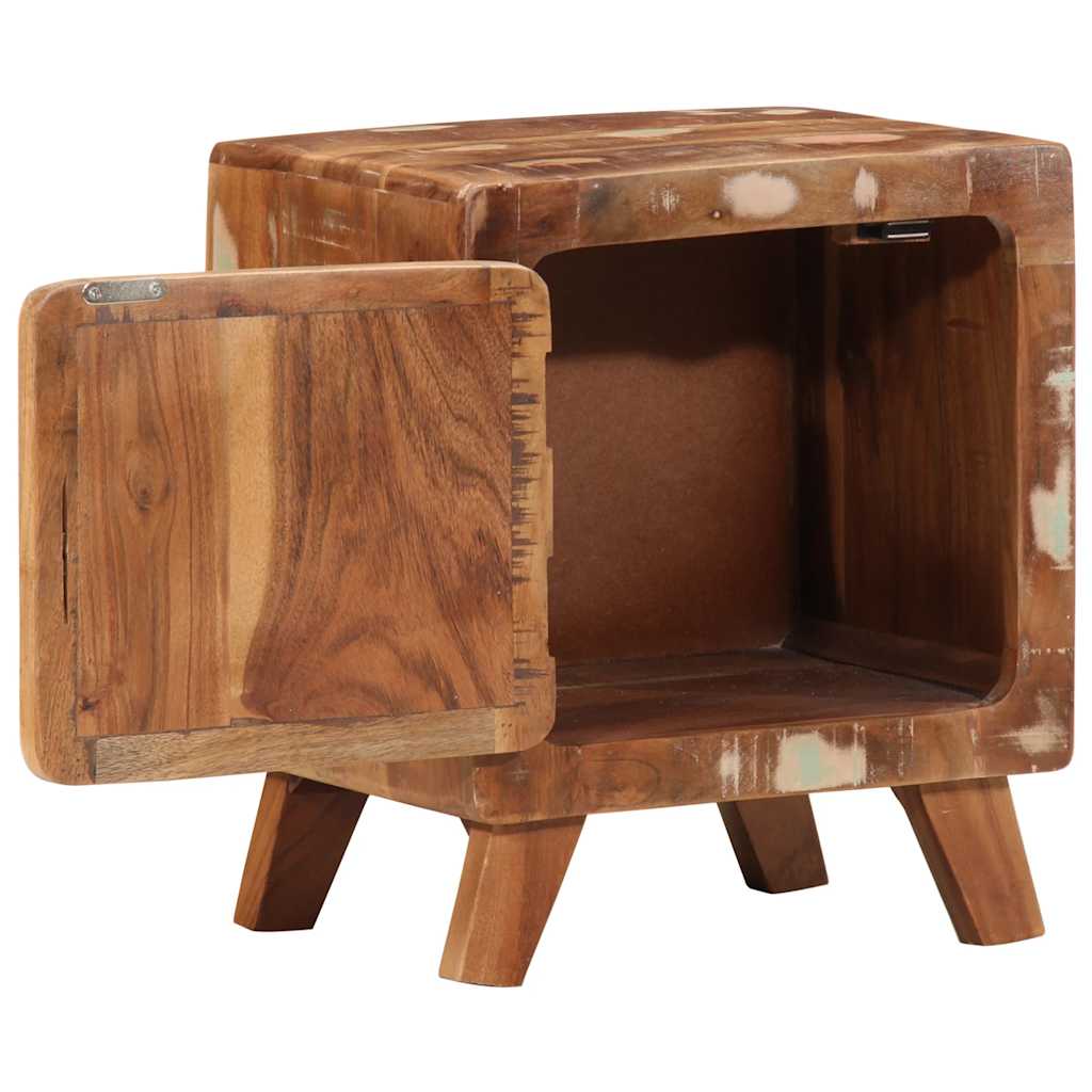 Κομοδίνο 2 τεμάχια 40x32x46 cm Στερεό ξύλο ανακυκλωμένο