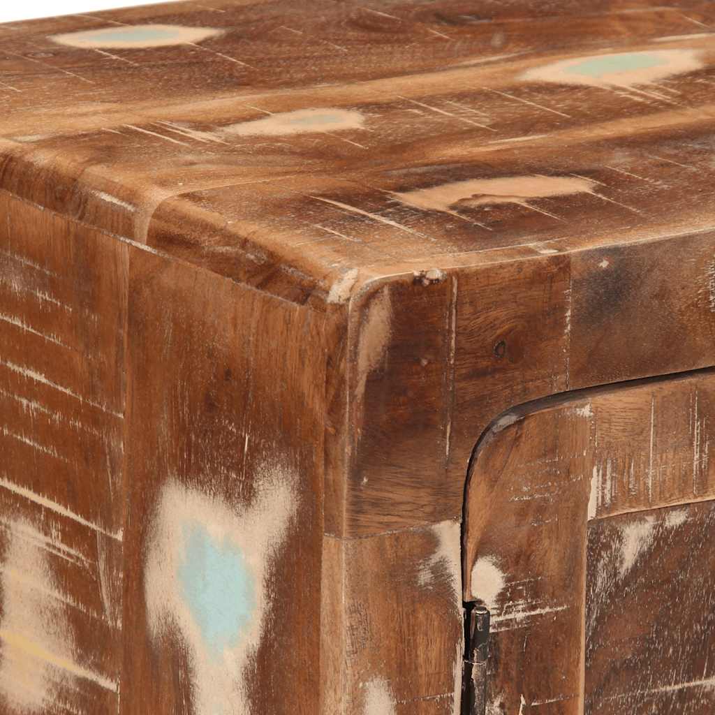 Κομοδίνο 2 τεμάχια 40x32x46 cm Στερεό ξύλο ανακυκλωμένο
