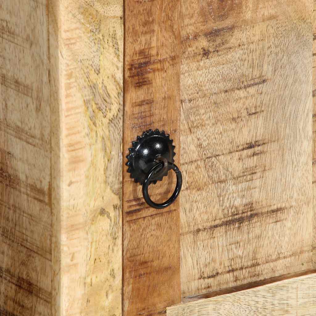 ντουλάπι τηλεόρασης  105x46x32 cm μασίφ ξύλο ακατέργαστο μάνγκο - Pakobazaar