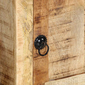 ντουλάπι τηλεόρασης  105x46x32 cm μασίφ ξύλο ακατέργαστο μάνγκο - Pakobazaar