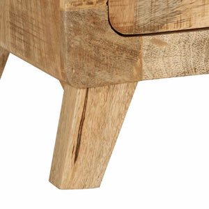 ντουλάπι τηλεόρασης  105x46x32 cm μασίφ ξύλο ακατέργαστο μάνγκο - Pakobazaar