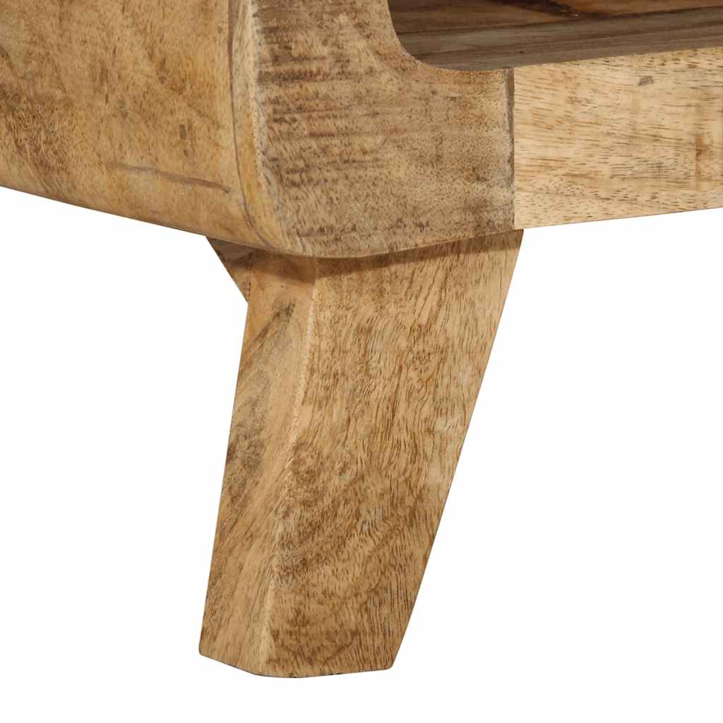 ντουλάπι τηλεόρασης  105x46x32 cm μασίφ ξύλο ακατέργαστο μάνγκο