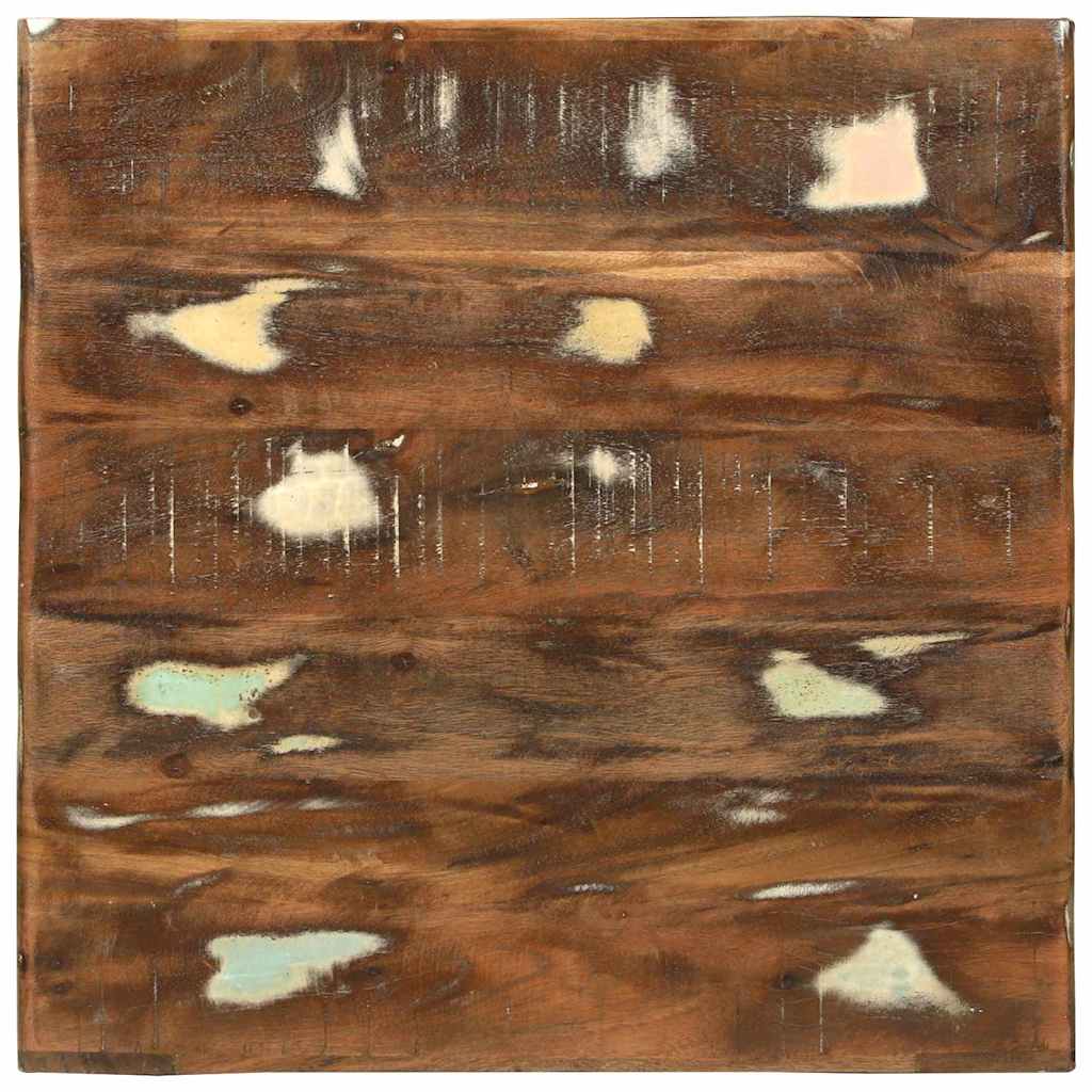 Τραπεζάκι σαλονιού 50 x 50 x 35 cm Στερεό Ανακτηθέν Ξύλο