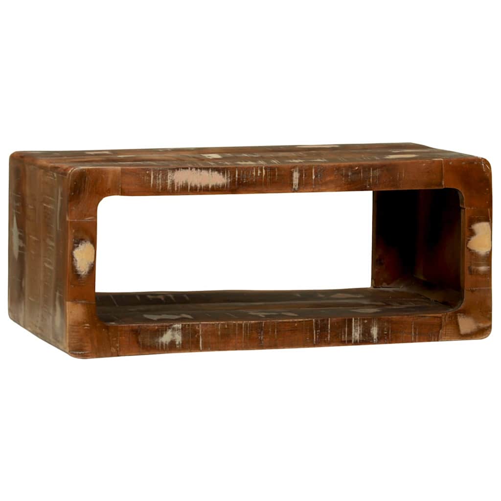 Ντουλάπι TV Πολύχρωμο 60 x 30 x 25 εκ Μασίφ ανακυκλωμένο ξύλο