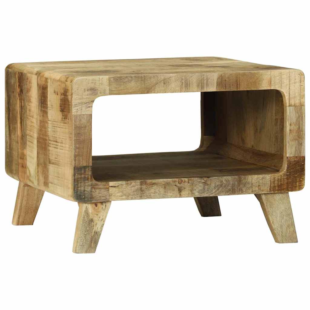 Τραπεζάκι σαλονιού Καφέ 50 x 50 x 35 cm Στερεό ξύλο μάνγκο - Pakobazaar