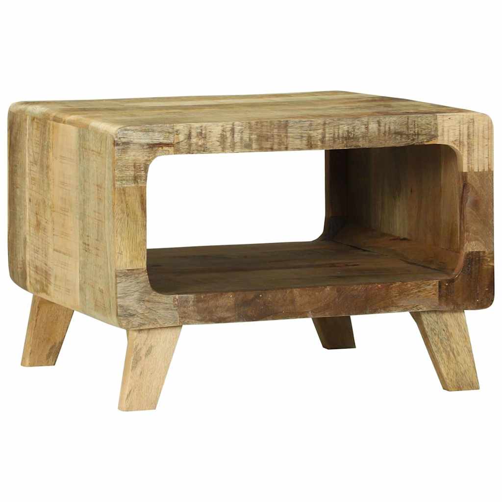 Τραπεζάκι σαλονιού Καφέ 50 x 50 x 35 cm Στερεό ξύλο μάνγκο - Pakobazaar