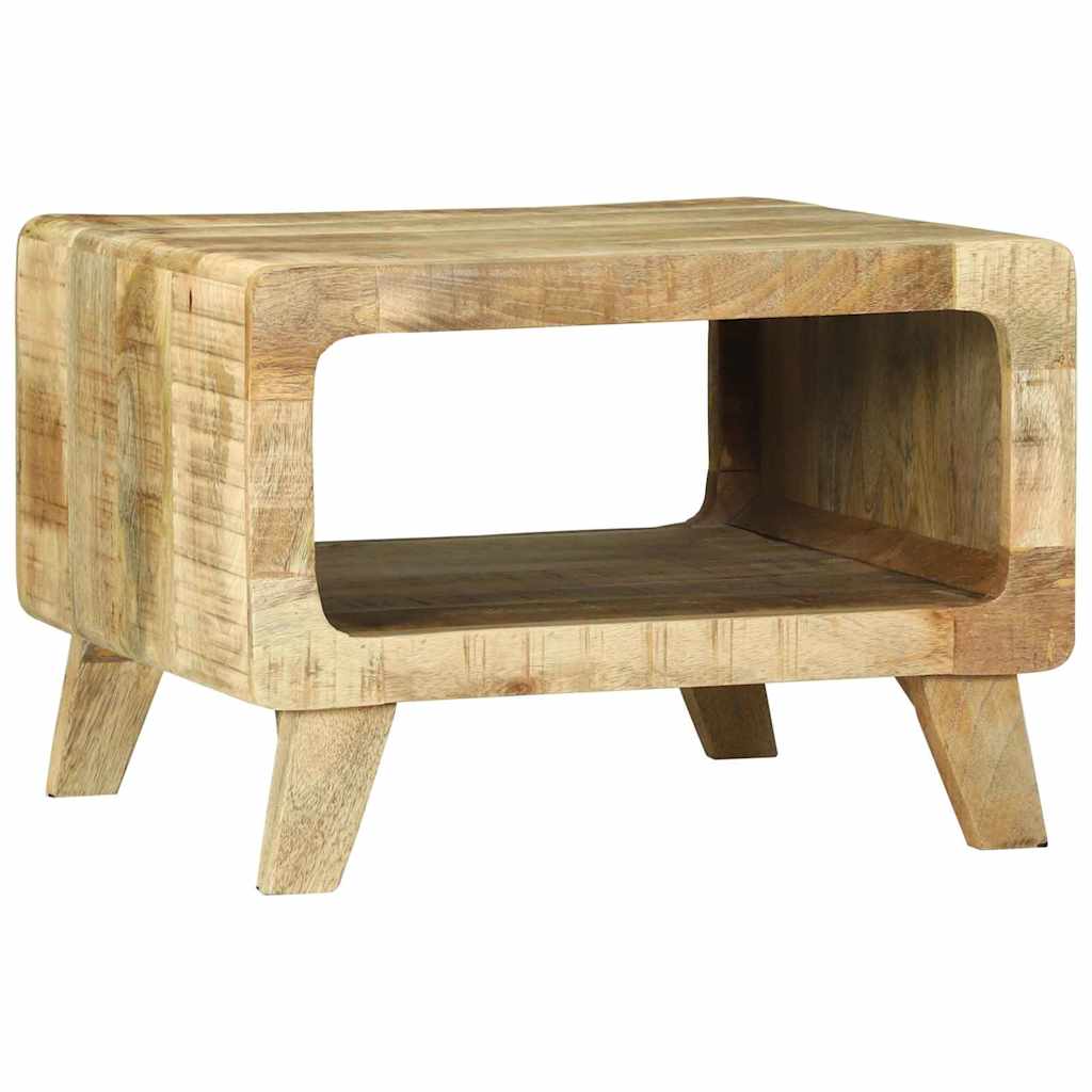 Τραπεζάκι σαλονιού Καφέ 50 x 50 x 35 cm Στερεό ξύλο μάνγκο - Pakobazaar
