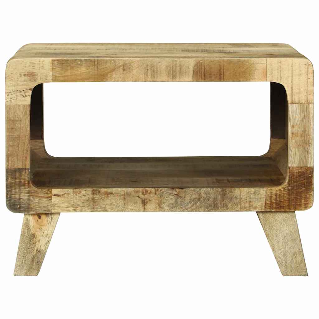 Τραπεζάκι σαλονιού Καφέ 50 x 50 x 35 cm Στερεό ξύλο μάνγκο - Pakobazaar