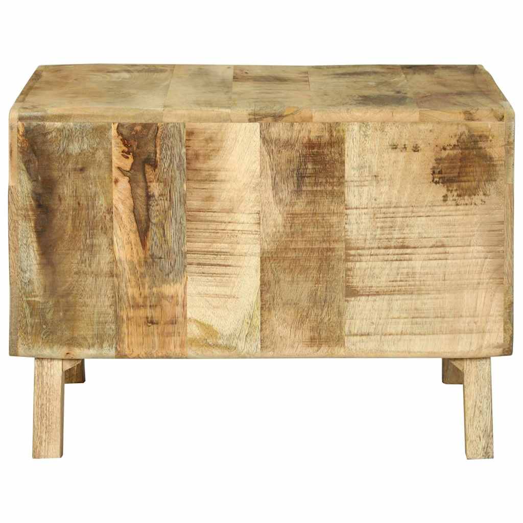 Τραπεζάκι σαλονιού Καφέ 50 x 50 x 35 cm Στερεό ξύλο μάνγκο - Pakobazaar