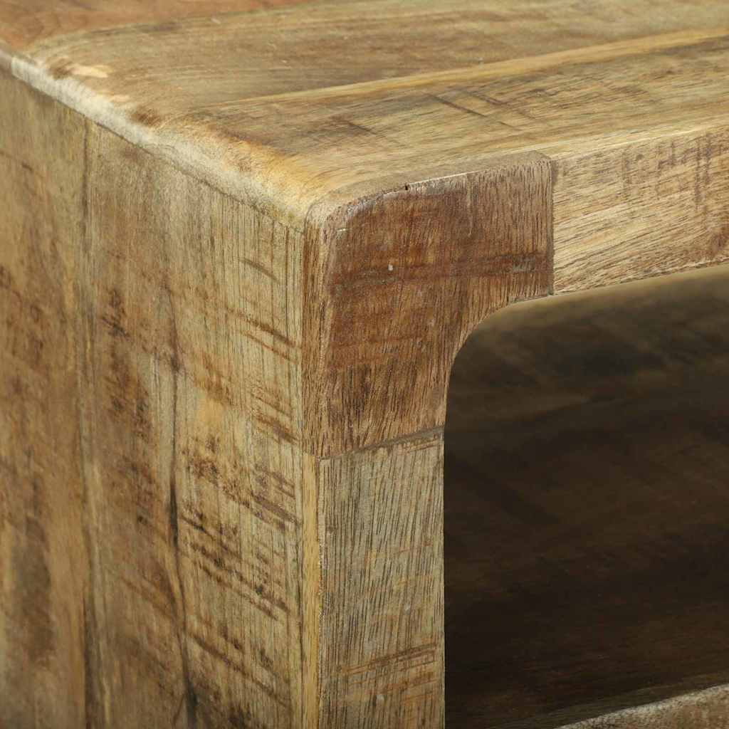 Ντουλάπι TV με ράφι Καφέ 60 x 32 x 36 εκ. Μασίφ ξύλο μάνγκο - Pakobazaar