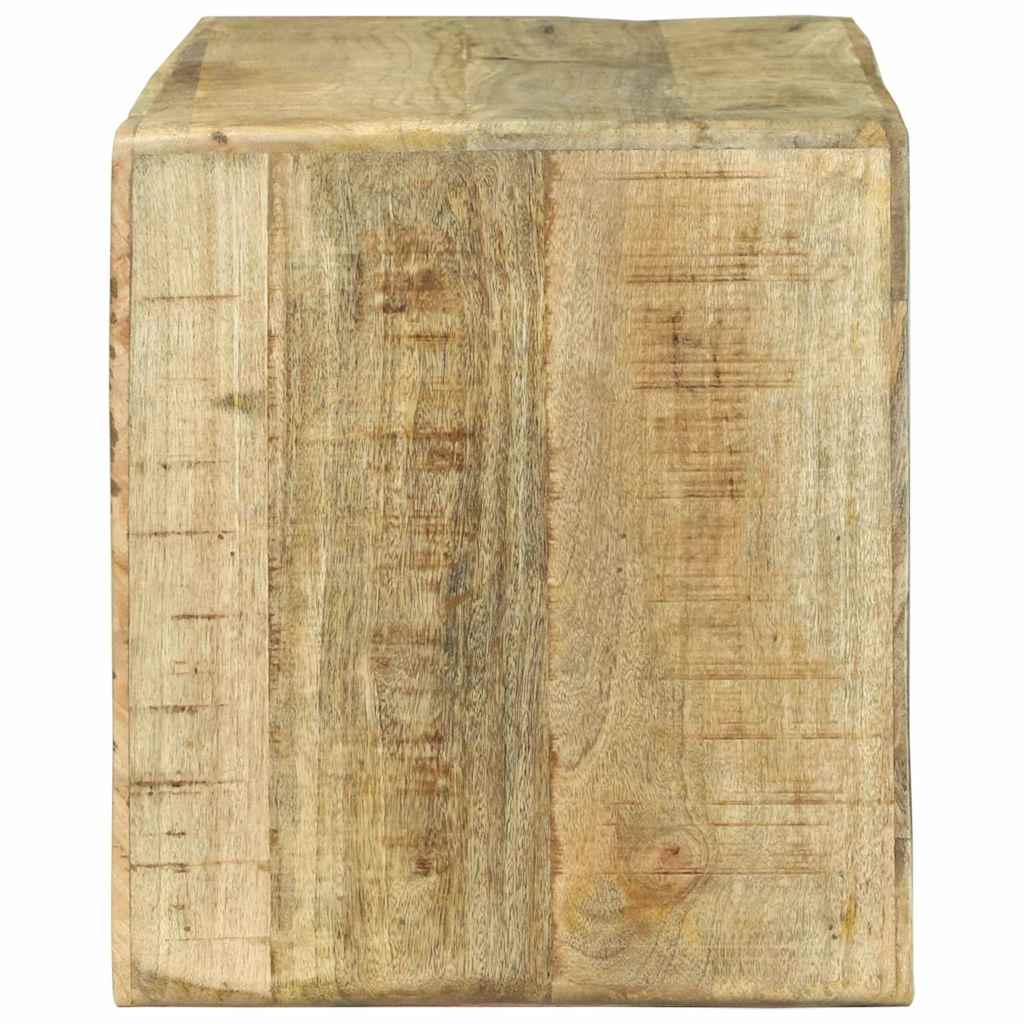 Ντουλάπι TV με ράφι Καφέ 80 x 32 x 36 εκ. Μασίφ ξύλο μάνγκο