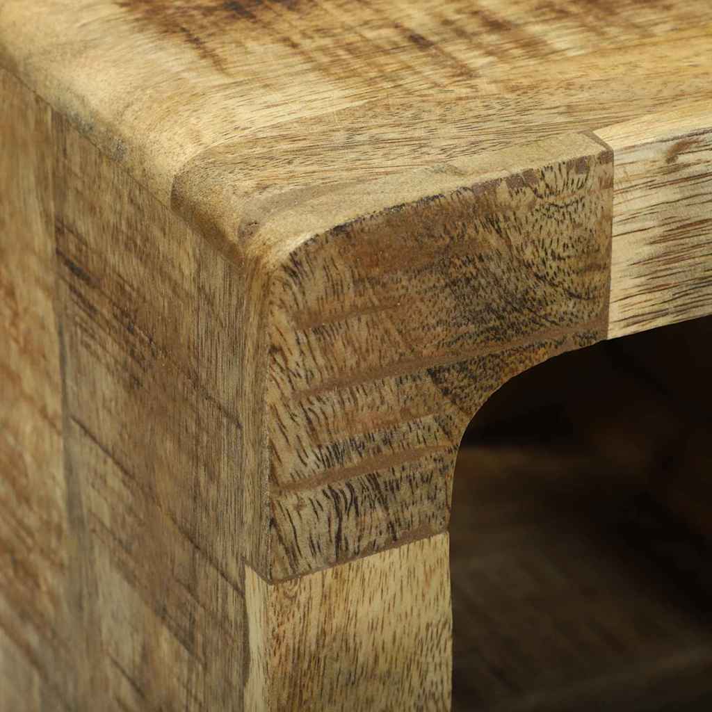 Μονάδες TV 2 pcs Καφέ 36 x 30 x 36 εκ. Στερεό ξύλο μάνγκο