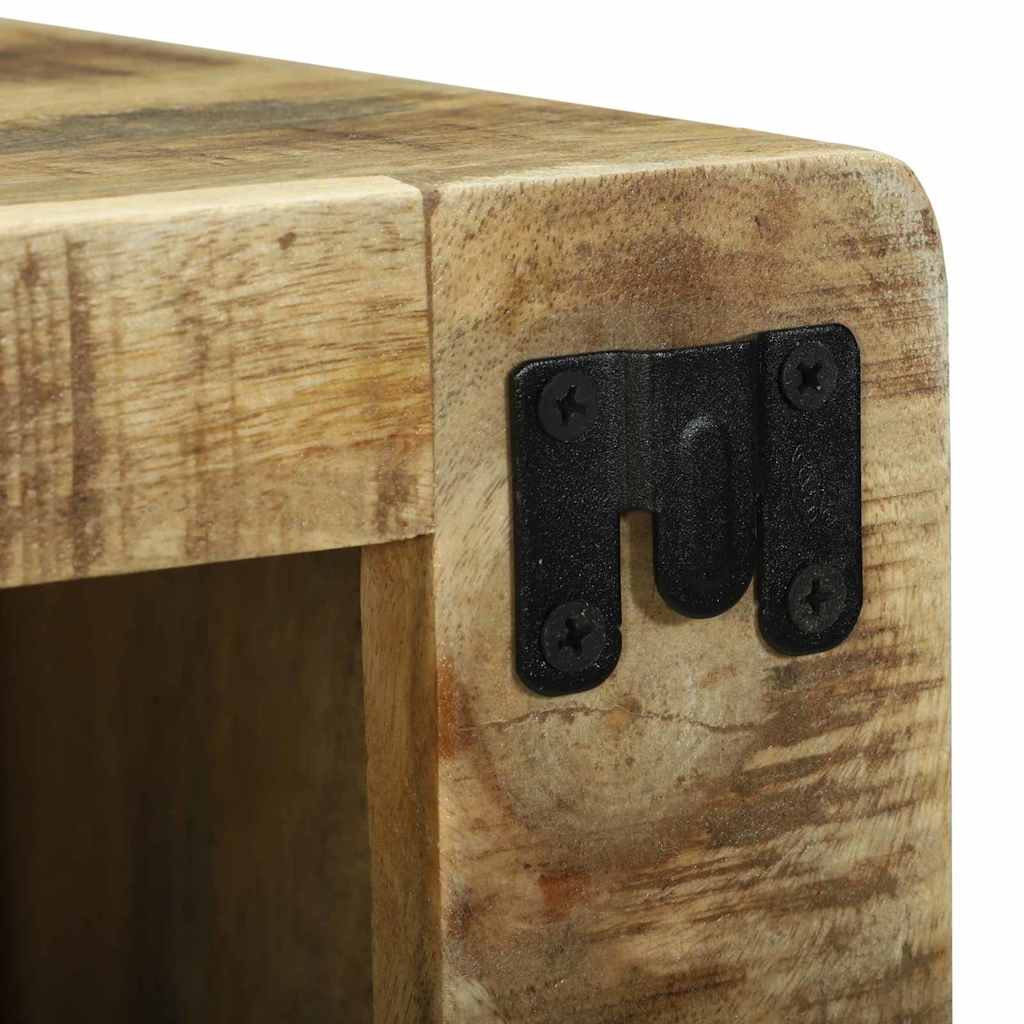 Μονάδες TV 2 pcs Καφέ 36 x 30 x 36 εκ. Στερεό ξύλο μάνγκο