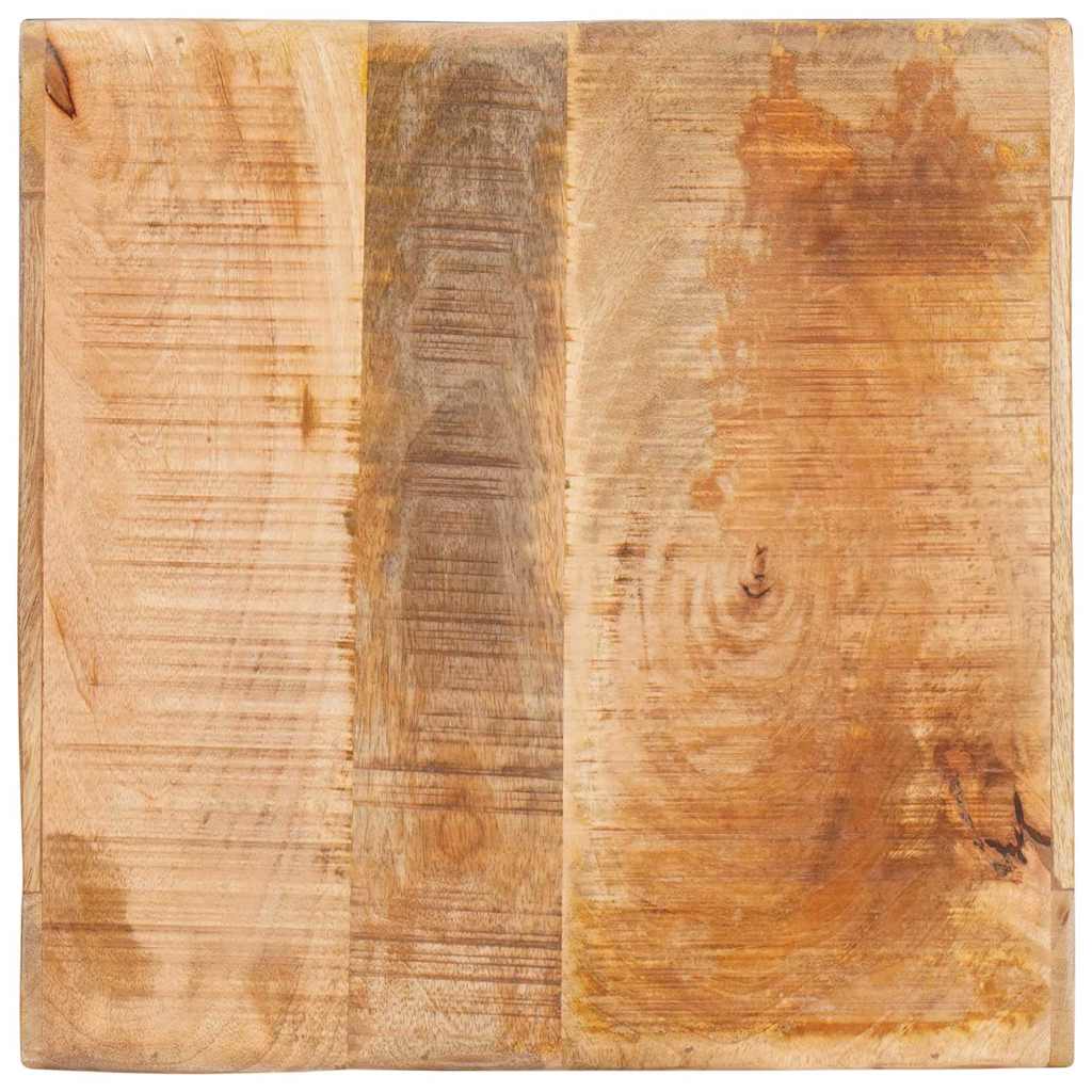 End Table με ράφι Καφέ 40 x 40 x 49 εκ Στερεό ξύλο μάνγκο