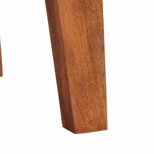 End Table με συρτάρι Καφέ 40 x 32 x 46 εκ Στερεό Ανακτηθέν Ξύλο