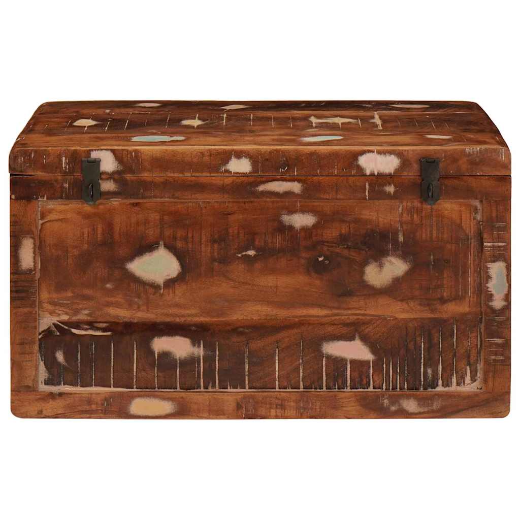 Κουτί αποθήκευσης με αποθήκευση Καφέ Στερεό ξύλο μάνγκο - Pakobazaar