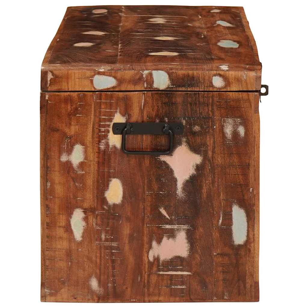 Κουτί αποθήκευσης με αποθήκευση Καφέ Στερεό ξύλο μάνγκο - Pakobazaar