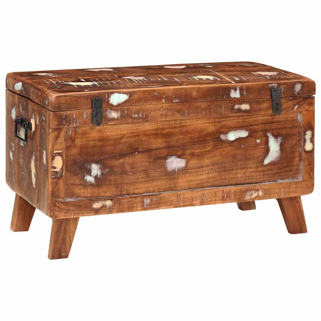 Κουτί αποθήκευσης 70 x 35 x 40 εκ. Μασίφ ανακυκλωμένο ξύλο