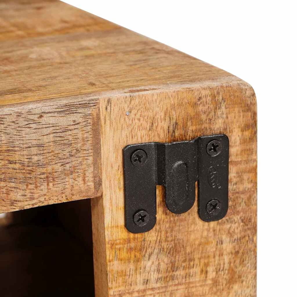 Ράφι Κρασιού Καφέ 44 x 30 x 35 εκ. Στερεό ξύλο μάνγκο