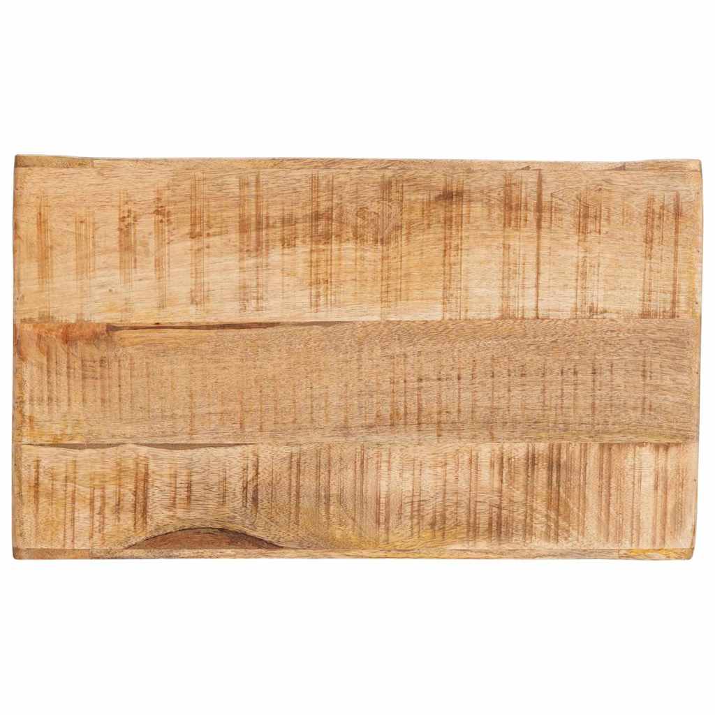 End Table Καφέ 60 x 35 x 46 εκ. Στερεό ξύλο μάνγκο - Pakobazaar