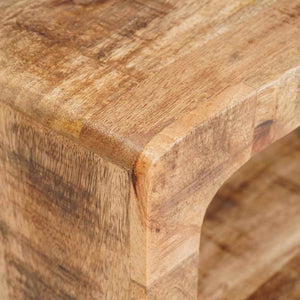 Κομοδίνο Καφέ 45 x 30 x 24 εκ. Στερεό ξύλο μάνγκο