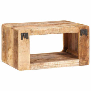 Κομοδίνο Καφέ 45 x 30 x 24 εκ. Στερεό ξύλο μάνγκο
