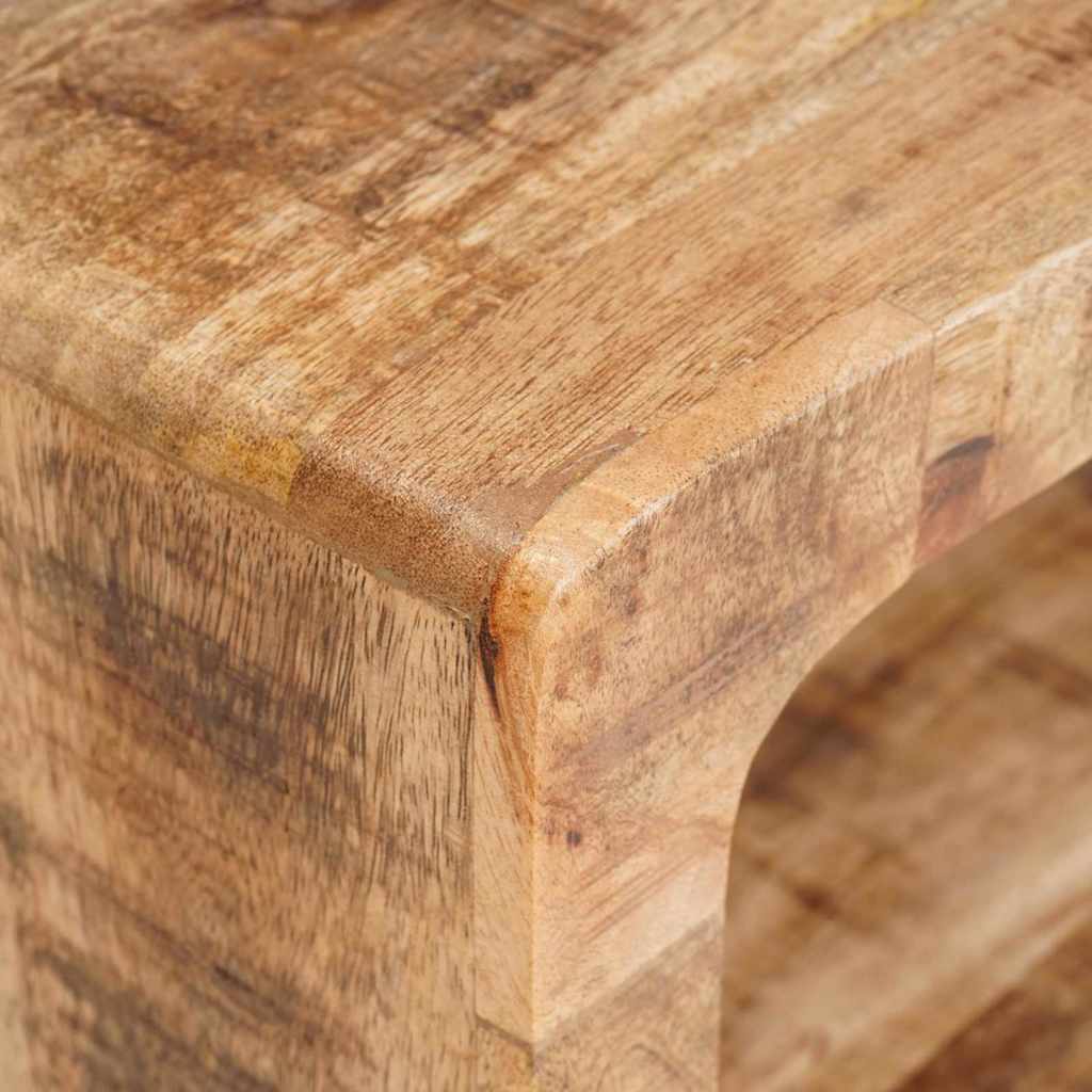 Κομοδίνο 2 pcs Καφέ 45 x 30 x 24 εκ. Στερεό ξύλο μάνγκο
