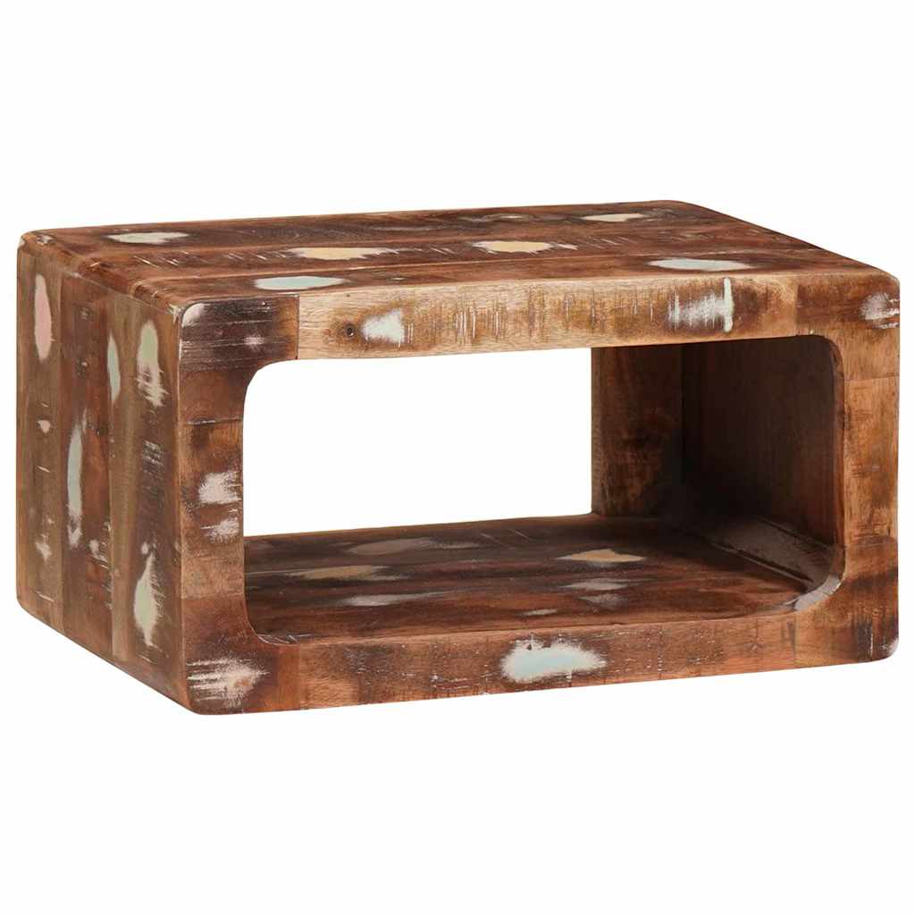 Κομοδίνο 2 pcs Καφέ 45 x 30 x 24 εκ. Στερεό Ανακτηθέν Ξύλο