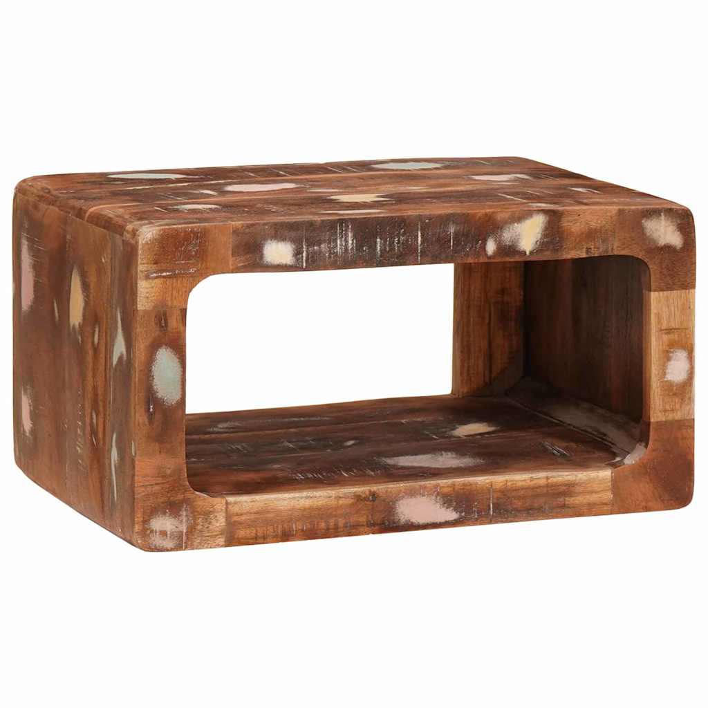 Κομοδίνο 2 pcs Καφέ 45 x 30 x 24 εκ. Στερεό Ανακτηθέν Ξύλο