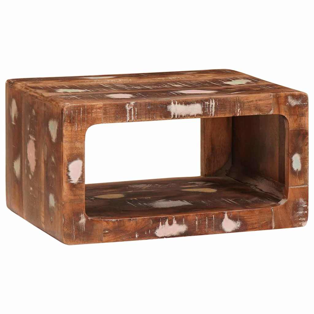 Κομοδίνο 2 pcs Καφέ 45 x 30 x 24 εκ. Στερεό Ανακτηθέν Ξύλο