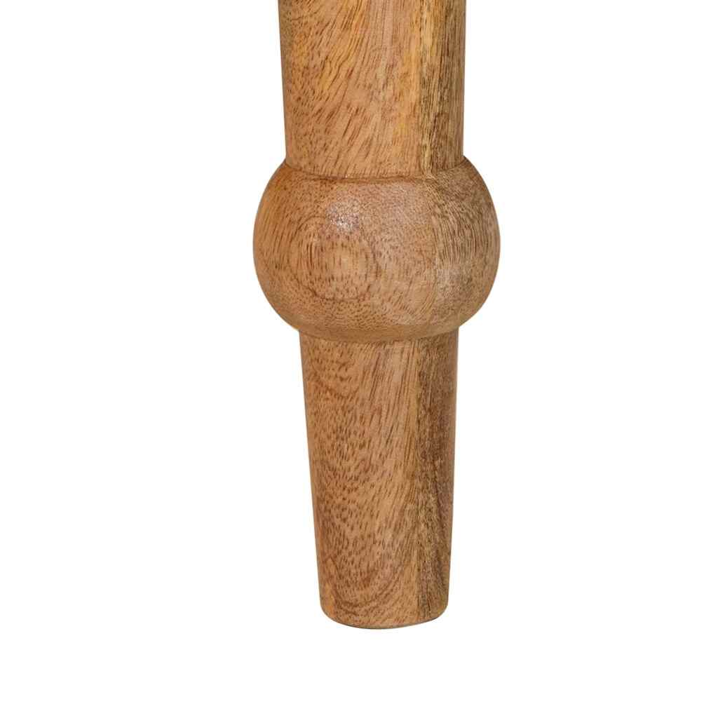 Τραπεζάκι σαλονιού Καφέ 110 x 55 x 77 εκ Στερεό ξύλο μάνγκο