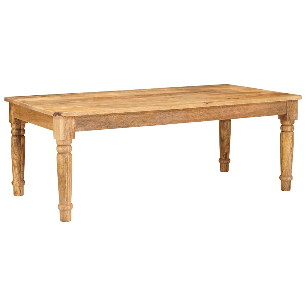 Τραπεζάκι σαλονιού Καφέ 110 x 55 x 40 cm Στερεό ξύλο μάνγκο - Pakobazaar