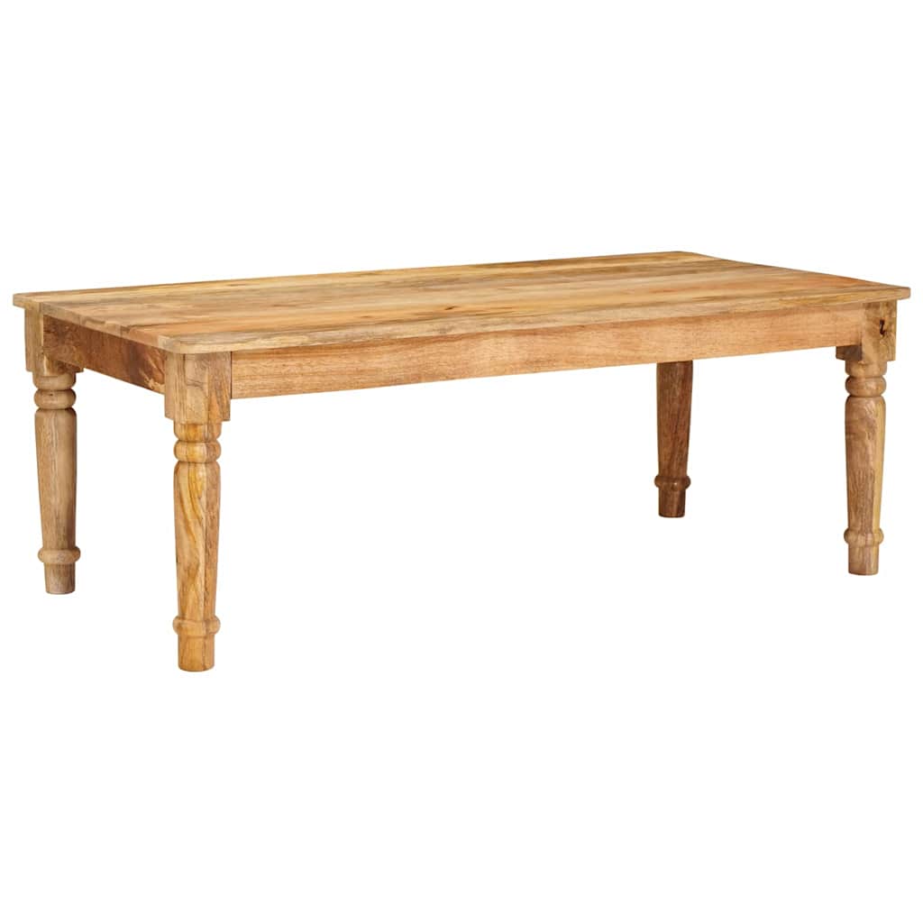 Τραπεζάκι σαλονιού Καφέ 110 x 55 x 40 cm Στερεό ξύλο μάνγκο - Pakobazaar