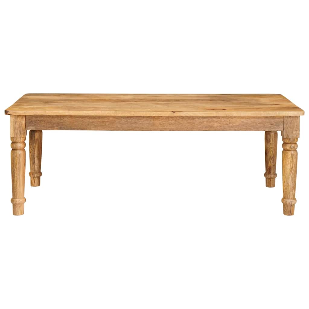 Τραπεζάκι σαλονιού Καφέ 110 x 55 x 40 cm Στερεό ξύλο μάνγκο - Pakobazaar