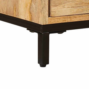 Βάσεις Τηλεόρασης Καφέ 110 x 30 x 46 εκ. Στερεό ξύλο μάνγκο