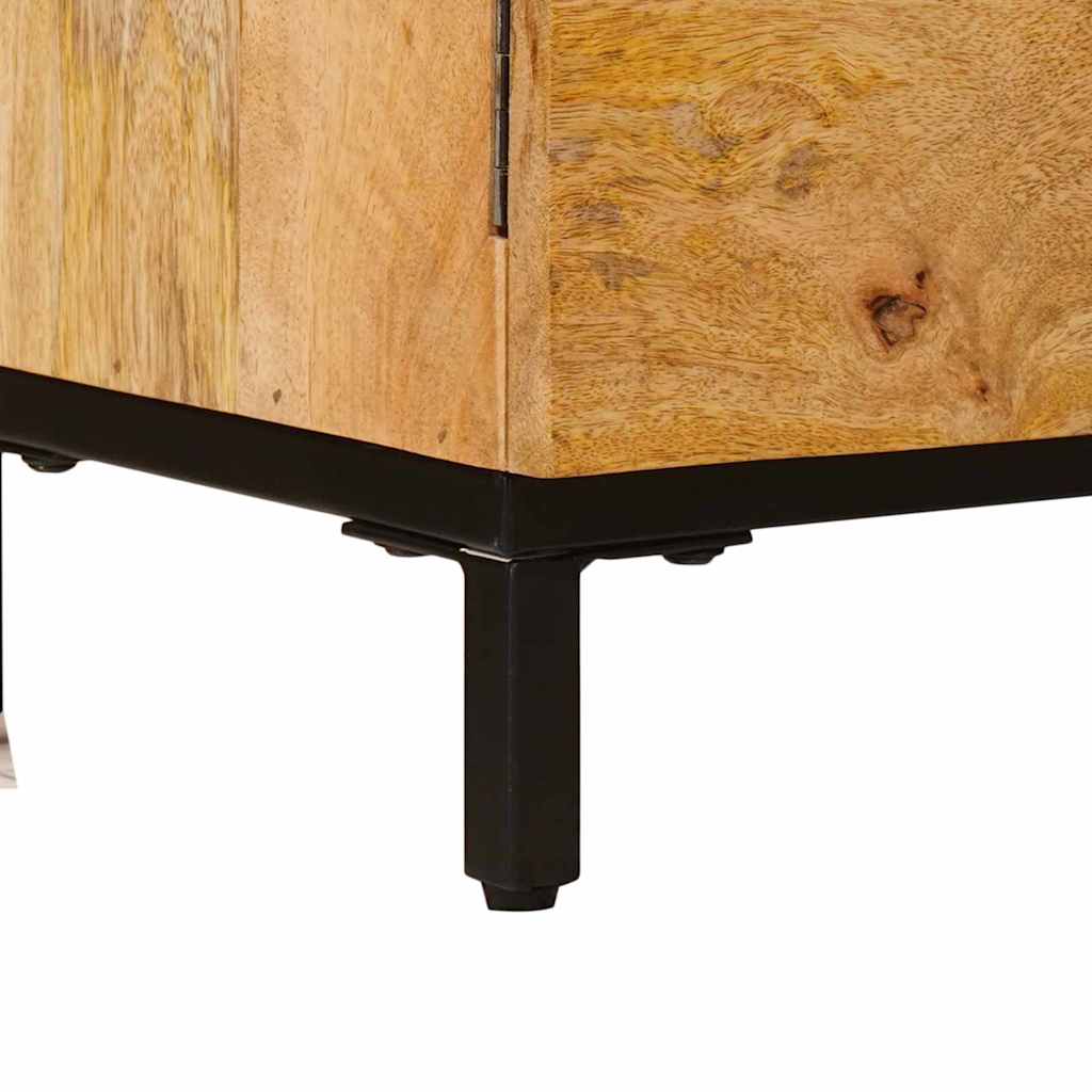 Ντουλάπες Αποθήκευσης Καφέ 110 x 30 x 40 cm Στερεό ξύλο μάνγκο
