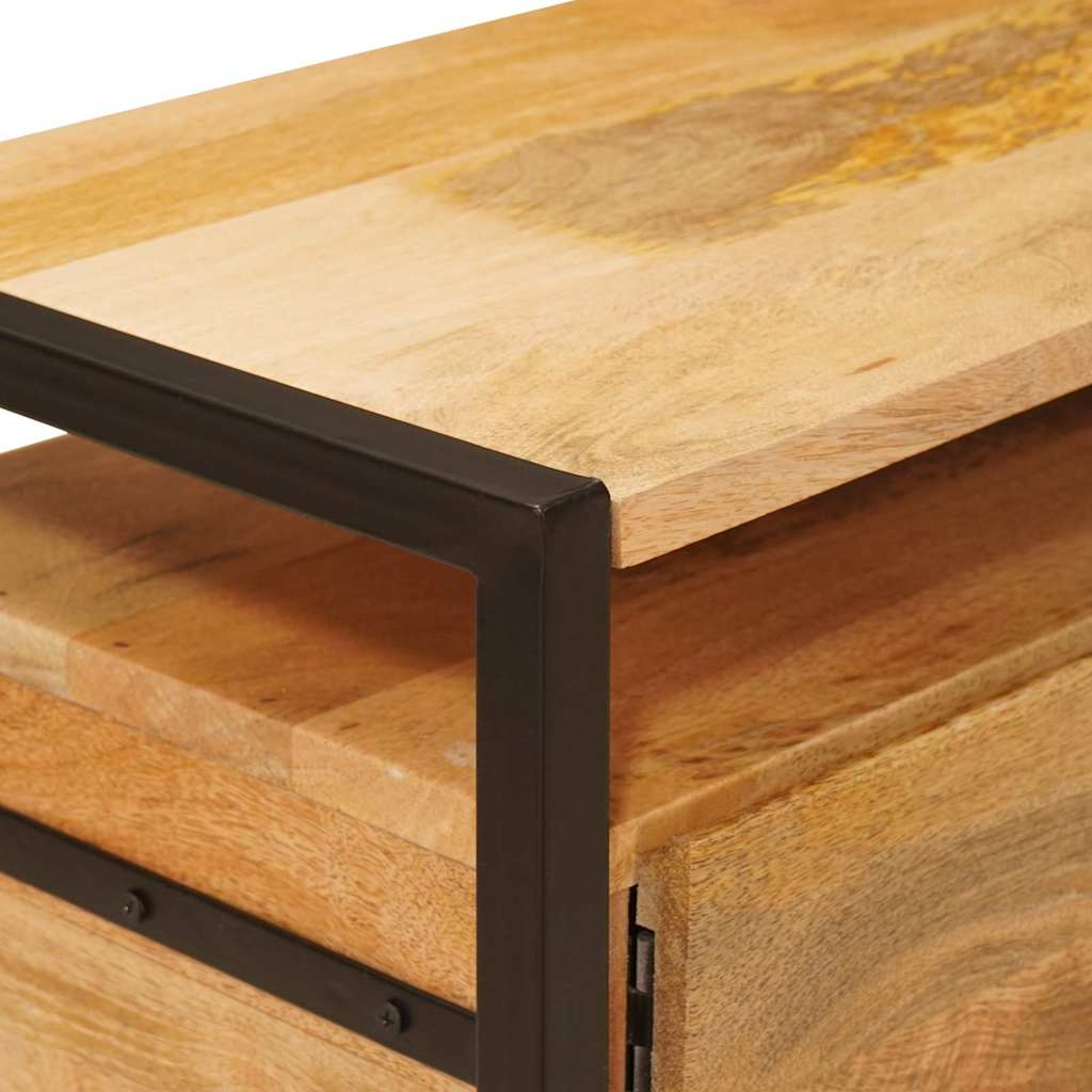 Ντουλάπες Αποθήκευσης Καφέ 110 x 30 x 40 cm Στερεό ξύλο μάνγκο