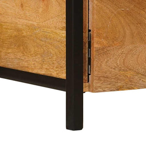 Ντουλάπες Αποθήκευσης Καφέ 110 x 30 x 40 cm Στερεό ξύλο μάνγκο