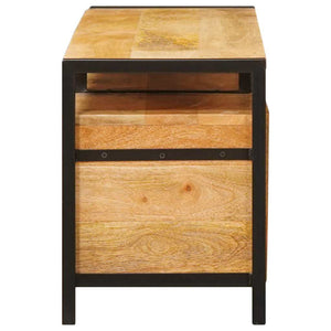 Ντουλάπες Αποθήκευσης Καφέ 110 x 30 x 40 cm Στερεό ξύλο μάνγκο